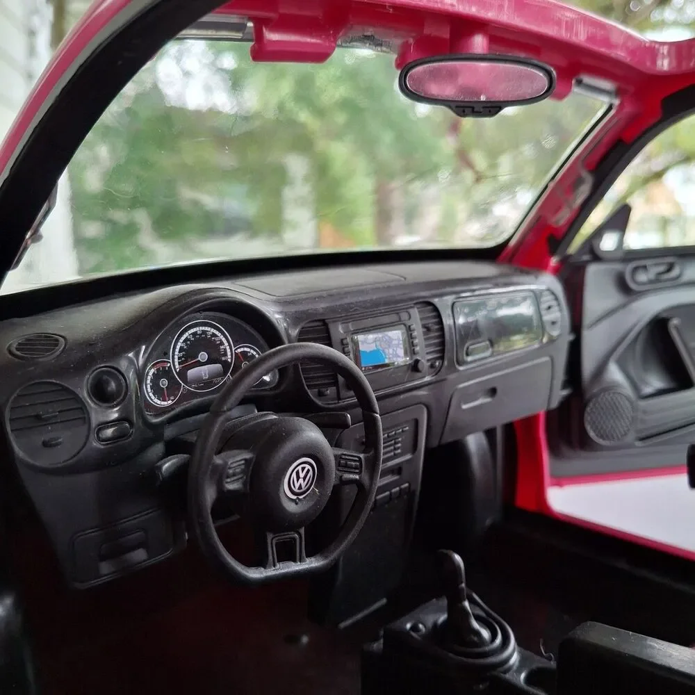 Barbie Volkswagen The Beetle Pink VW Car BJP37 2013 Mattel Style 4 - Picture 8 of 13